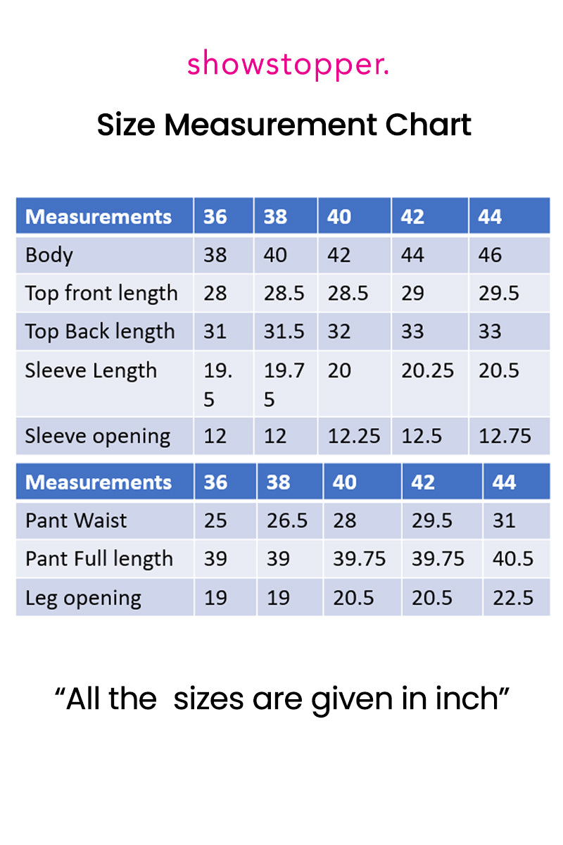 Showstopper Midnight Muse Co-ord set 0825 000414