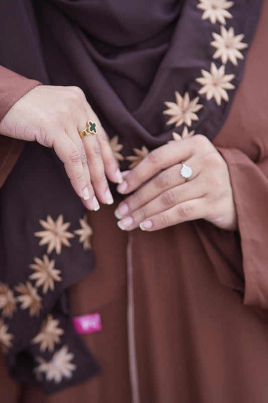 Choco Rust Abaya 0226 000483