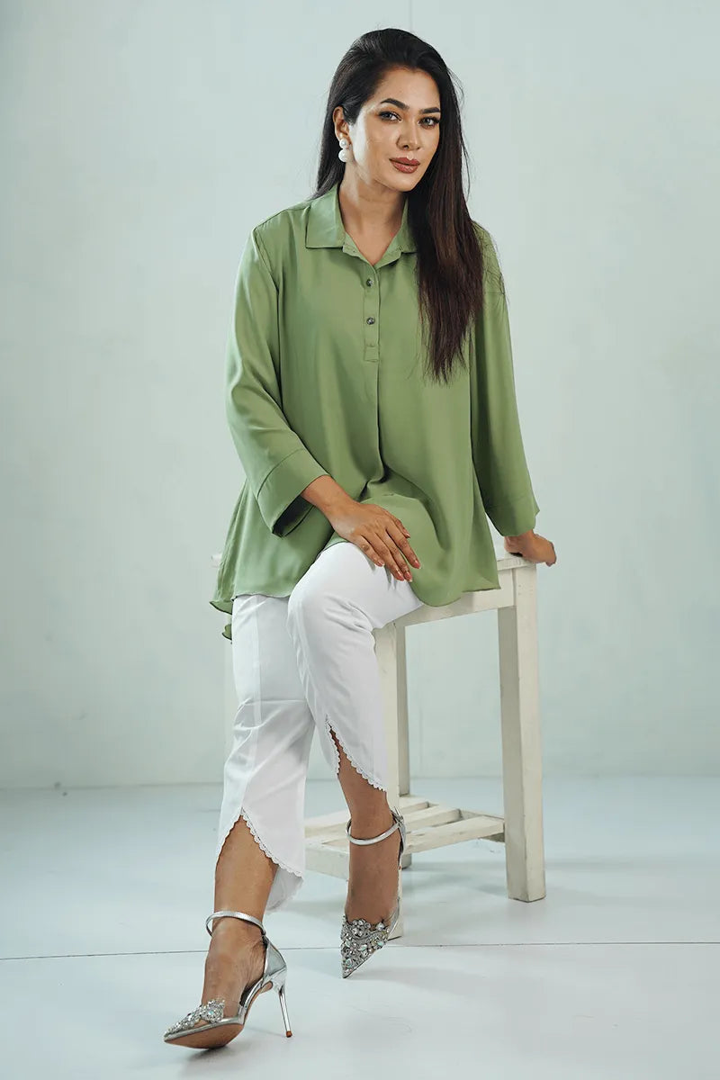 Showstopper Mint Whisper Luxe Shirt 1224 000350