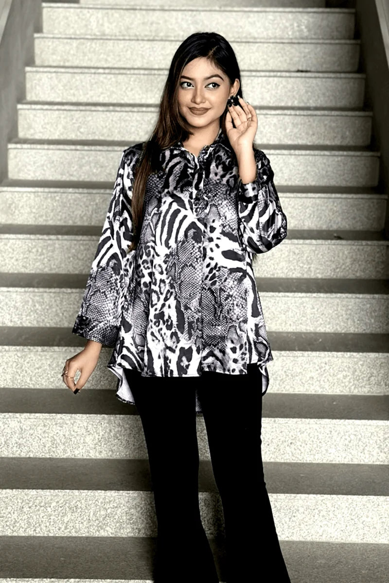 Showstopper Willow Flow Loose Fitted Tops 0525 000410