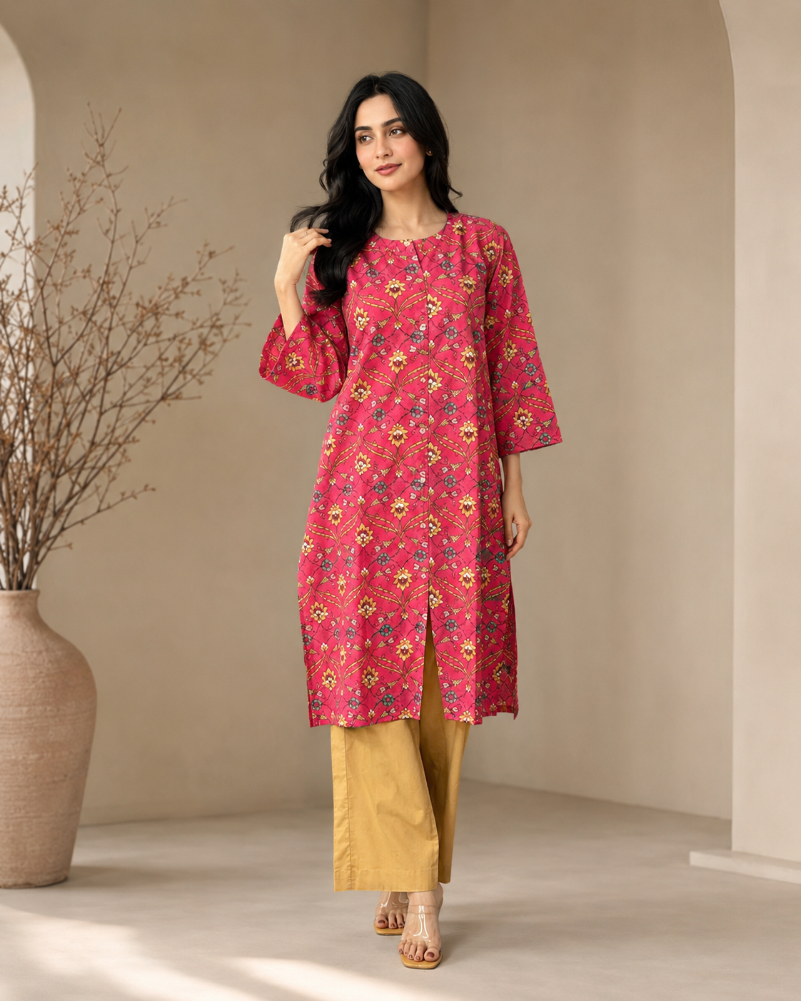 Showstopper Ethnic Ember Co-ord set 0825 000424