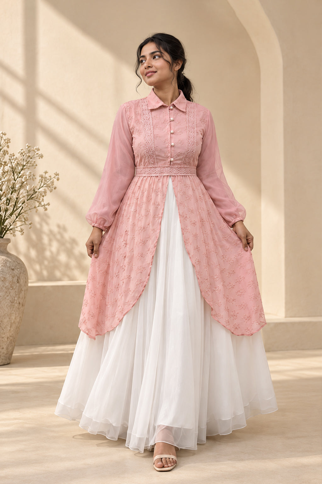 Showstopper Floral Haze Skirt set 0726 000570