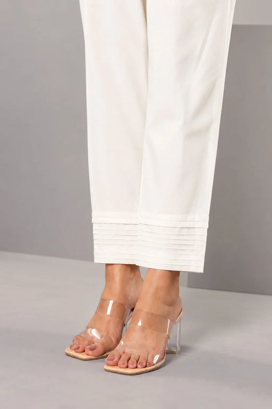 Showstopper off-white Pleat Rim Pant 0626 000539