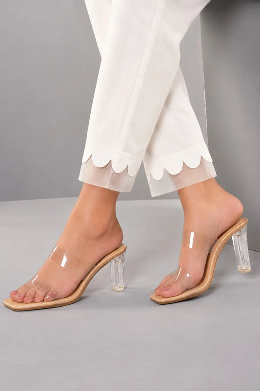 Showstopper Off-white straight cut pant 0626 000538