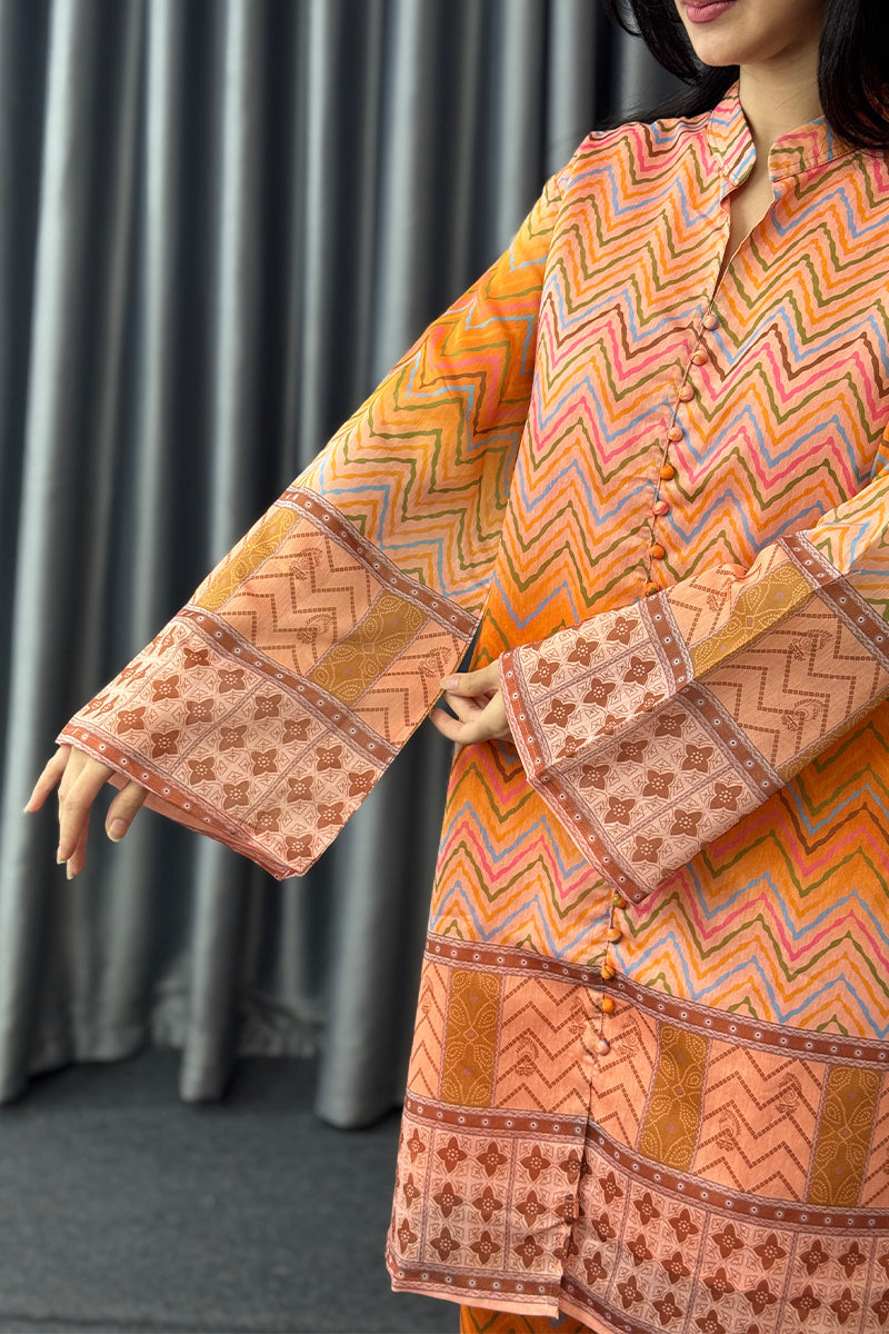 Showstopper Sunset Stitch Loose Fitted Co-ord Set 1224 000364