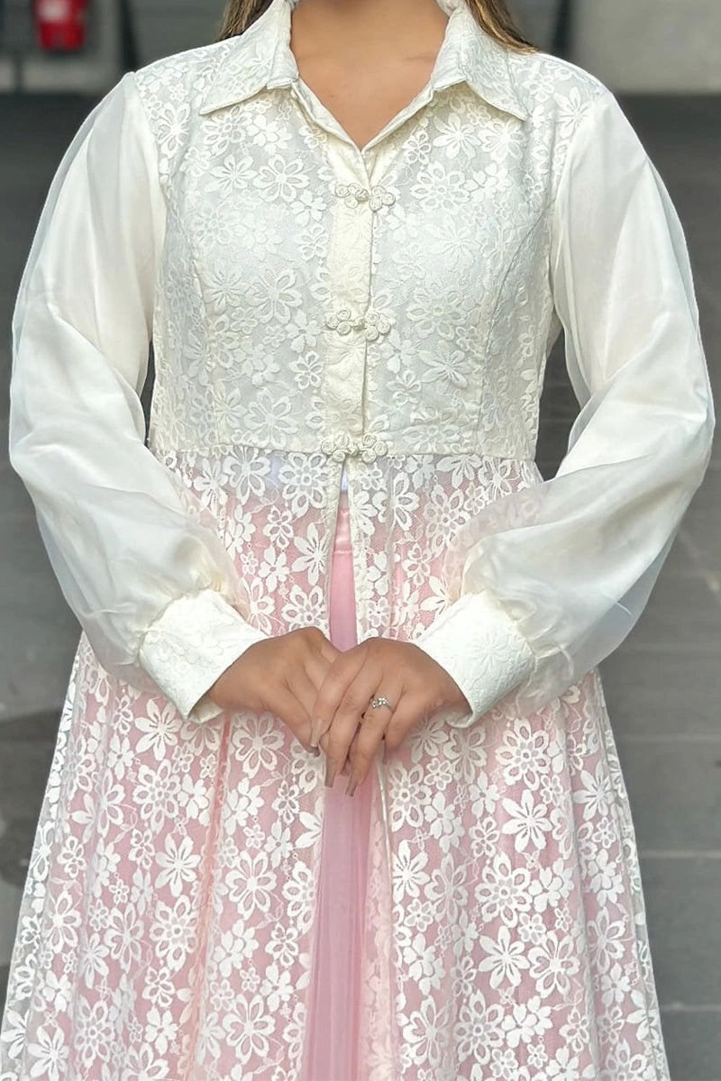 Showstopper White Lace Top 0526 000519