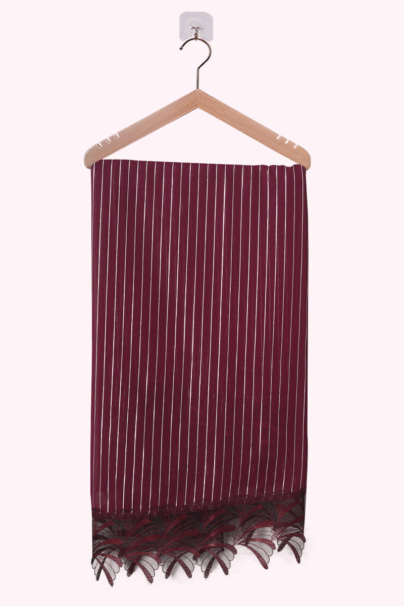 Hiba Mulberry Georgette Hijab Women 0223 000153 - showstopperbd.com