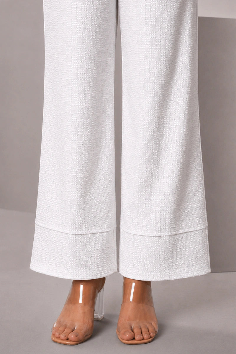 Showstopper chikankari Bell-bottom pant 0626 000542