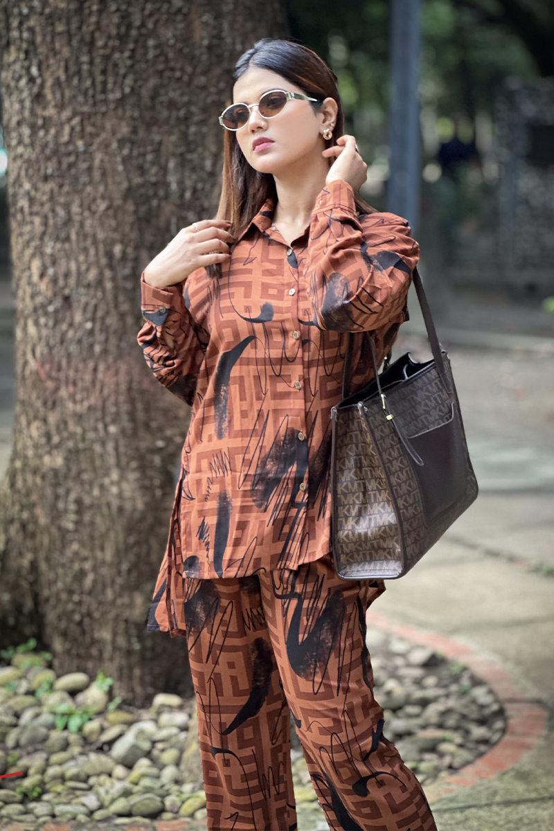 Showstopper Terracotta Co-ord set 0825 000420